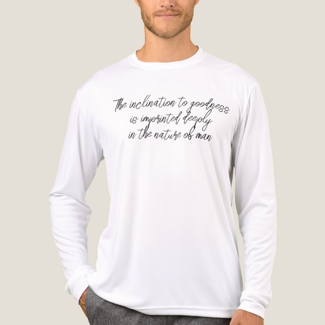 Francis Bacon English philosopher T Shirt (Framsida)