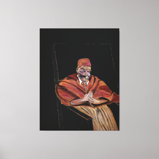Francis Bacon painting Canvastryck (Framsida)