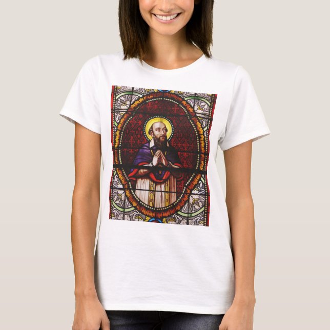 Francis de Sales Bishop of Genève T Shirt (Framsida)