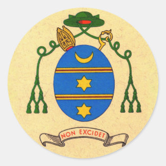 Francis de Sales Jackar Arm Patron Saint Sticker Runt Klistermärke