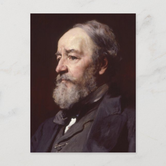 Francis Frank Holl Porträtt vykort (Framsida)