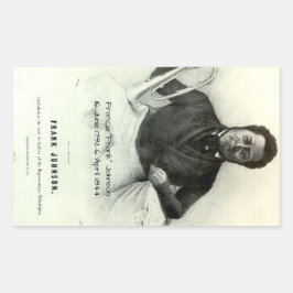 Francis "Frank" Johnson Rektangulärt Klistermärke