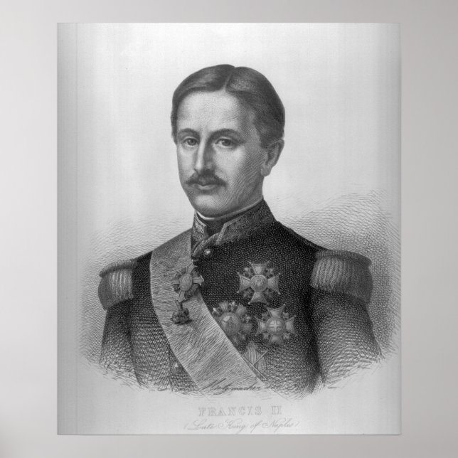 Francis II av de två sicillerna Poster (Framsidan)