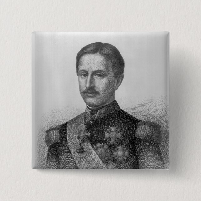 Francis II av tvåna Sicilies Knapp (Framsida)