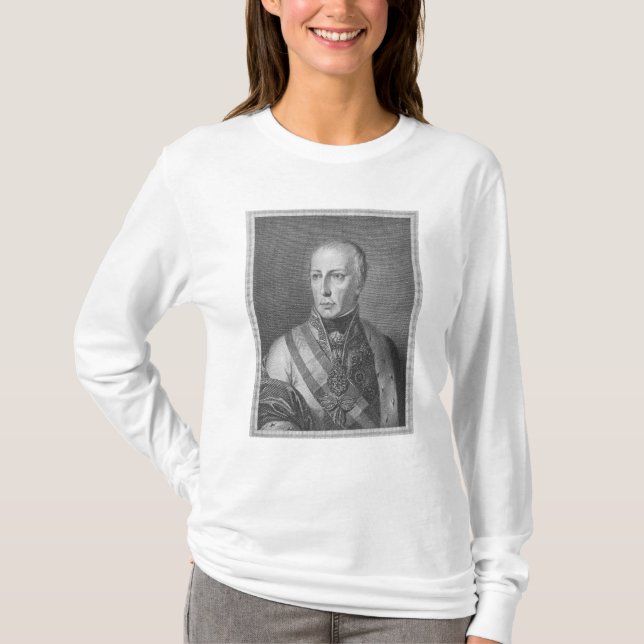 Francis II, helig romersk kejsare Tee Shirt (Framsida)