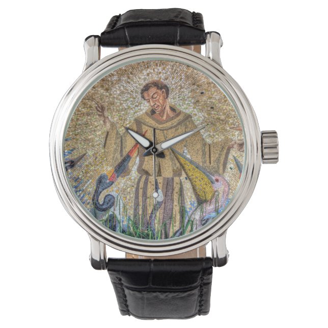 Francis of Assisi Mosaic Armbandsur (Framsida)
