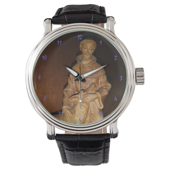 Francis Patron Saint of Animals Wrist Watch Armbandsur (Framsida)