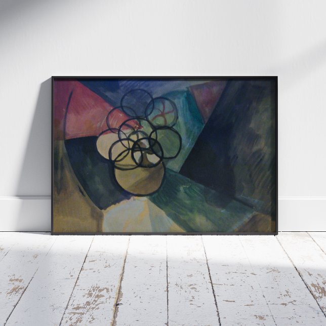 Francis Picabia, Caoutchouc, 1909., Abstrakt Art. Poster (Skapare uppladdad)