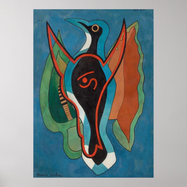 FRANCIS PICABIA POSTER (Framsidan)