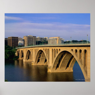 Francis Scott Nyckel Bridge i dagsljus Poster