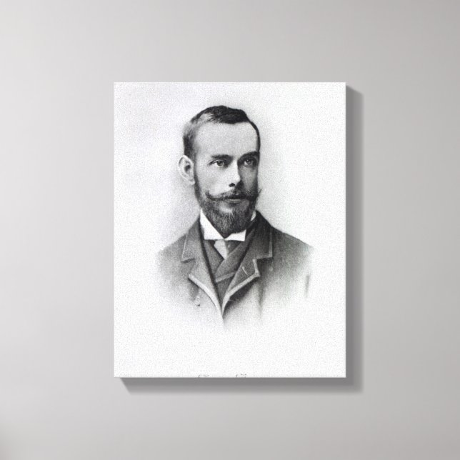 Francis Thompson, graverad av Emery Walker, 1894 Canvastryck (Framsida)