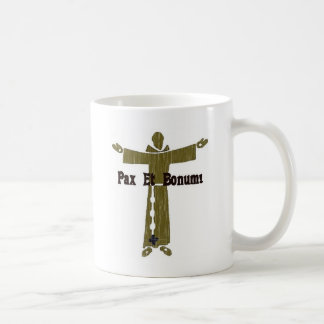 Franciscan hälsningar kaffemugg