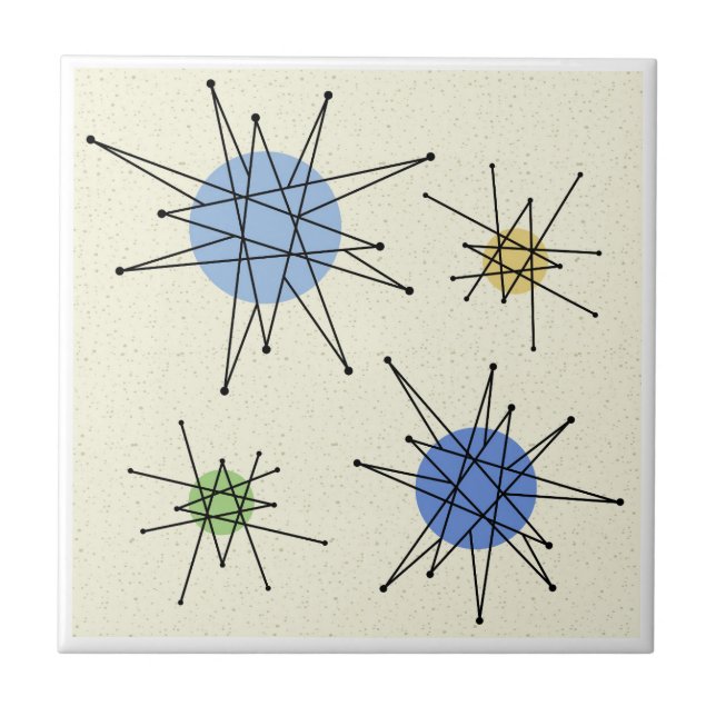 Franciscan Starburst 1 i mitten Kakelplatta (Framsidan)