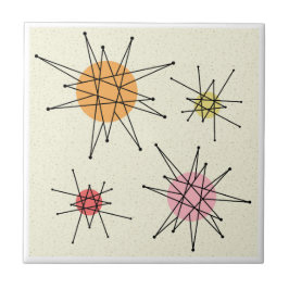 Franciscan Starburst 7 i mitten Kakelplatta