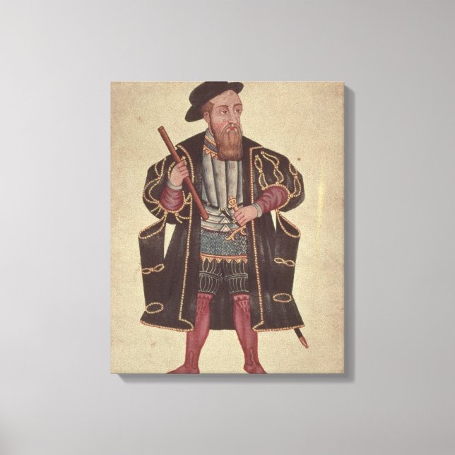 Francisco de Almeida, illustration Canvastryck (Framsida)