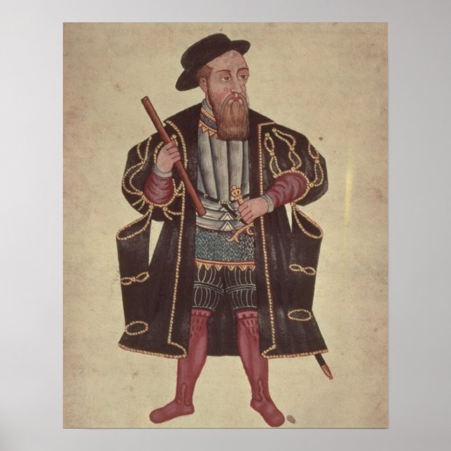 Francisco de Almeida, illustration Poster (Framsidan)