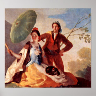 Francisco de Goya - ett slags solskydd Poster