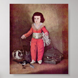 Francisco de Goya - porträtt av Poster