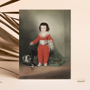 Francisco de Goya Red Boy Manuel Osorio de Zuniga Vykort