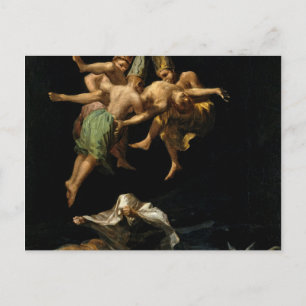 Francisco De Goya - Witches' Flight Vykort