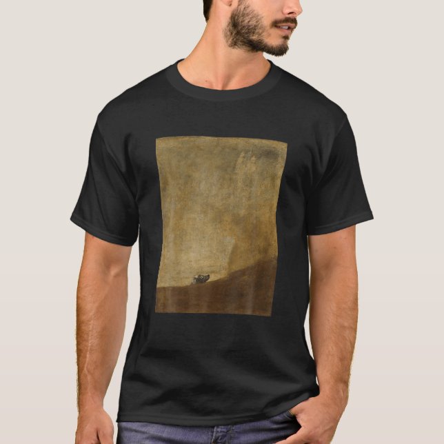 Francisco De Goya's The Dog T Shirt (Framsida)