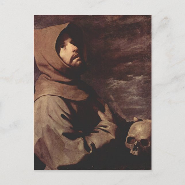 Francisco de Zurbarán Fine Art Vykort (Framsida)
