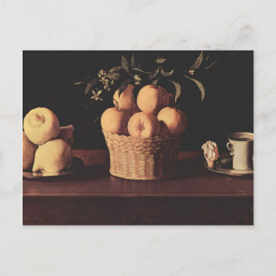 Francisco de Zurbaran- still Life Vykort
