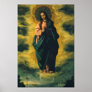 Francisco de Zurbarans maktmissbruk Poster