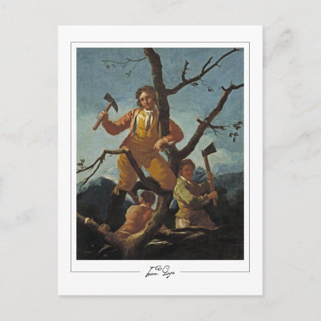 Francisco Goya #12 - Finkonst Vykort (Framsida)