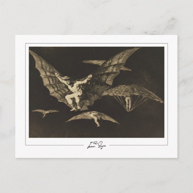 Francisco Goya #169 - vykort för konstföremål (Framsida)