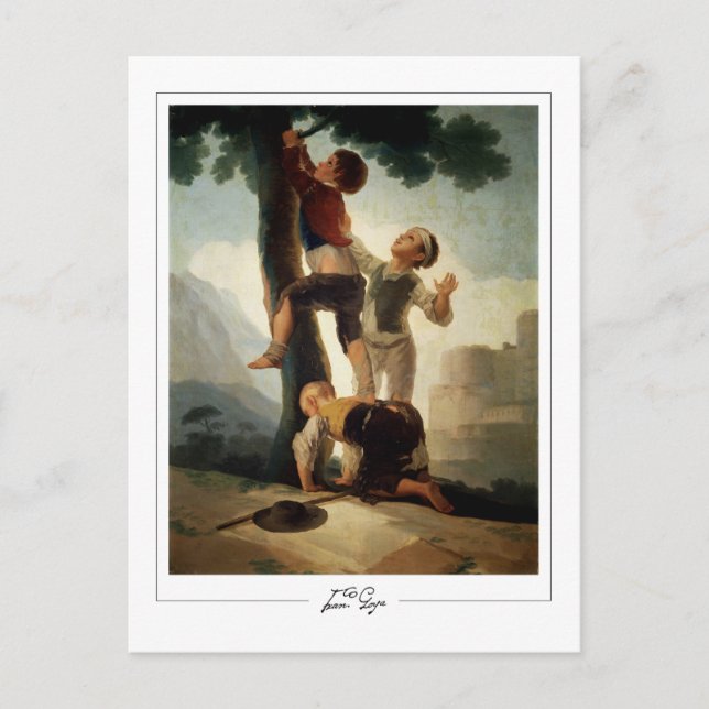 Francisco Goya #171 - Konst Vykort (Framsida)