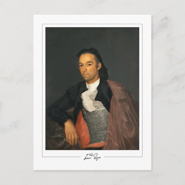 Francisco Goya #247 - Finkonst Vykort (Framsida)