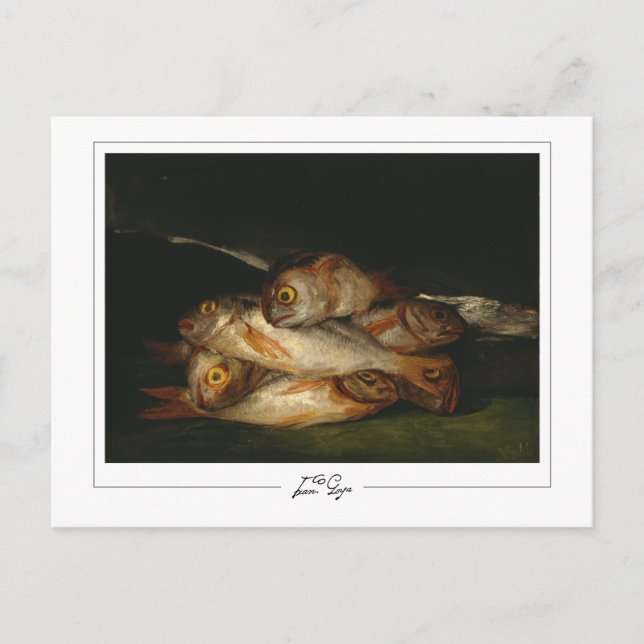 Francisco Goya #306 - Konst Vykort (Framsida)