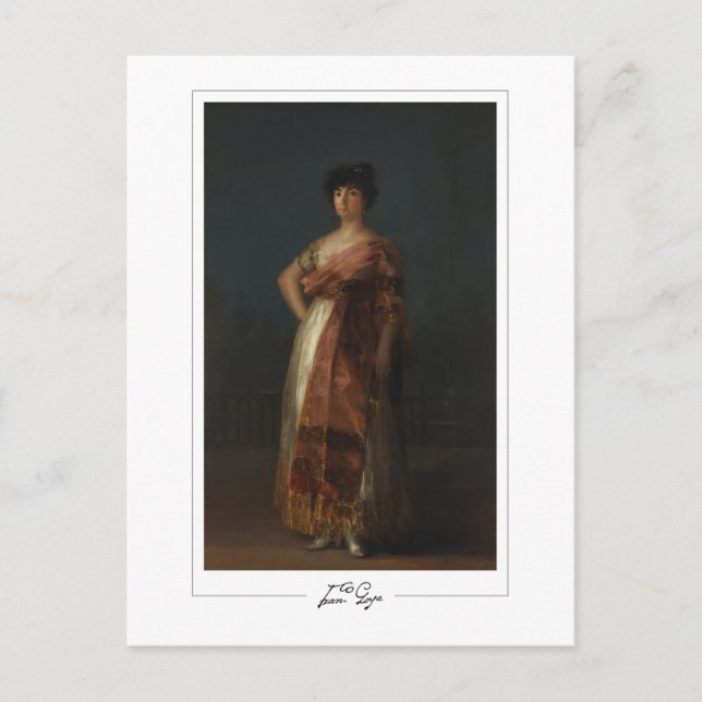 Francisco Goya #397 - Konst Vykort (Framsida)