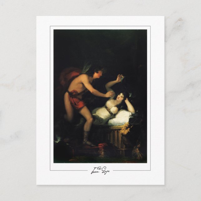 Francisco Goya #425 - Finkonst Vykort (Framsida)