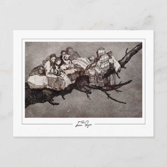 Francisco Goya #460 - Finkonst Postkort Vykort (Framsida)