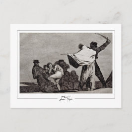 Francisco Goya #498 - Finkonstkort Vykort