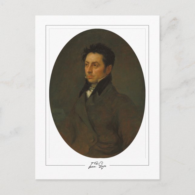 Francisco Goya #500 - Finkonstkort Vykort (Framsida)
