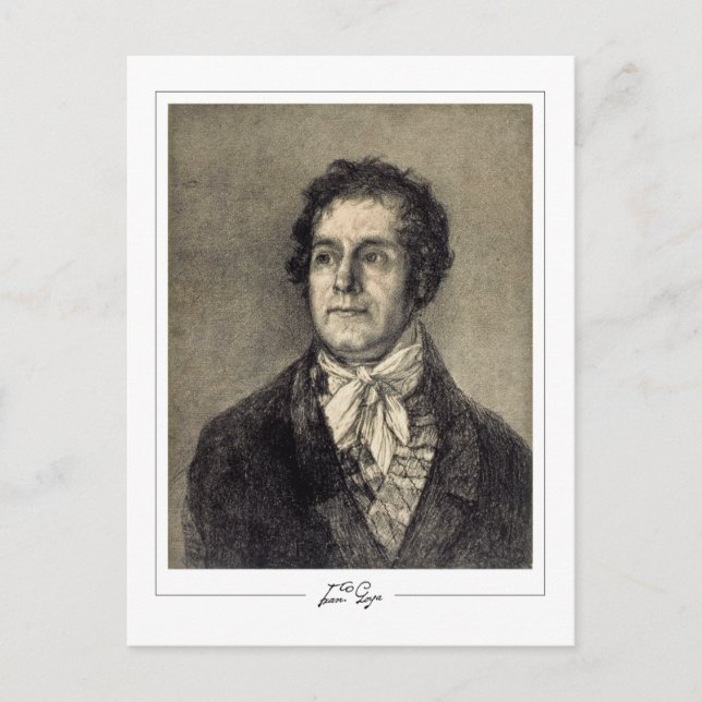 Francisco Goya #501 - Finkonst Postkort Vykort (Framsida)