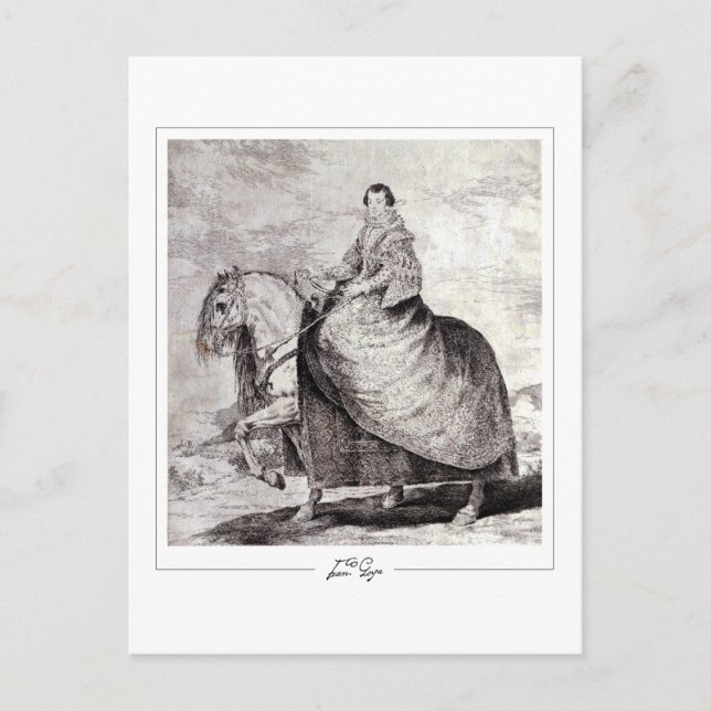 Francisco Goya #505 - vykort för konst (Framsida)