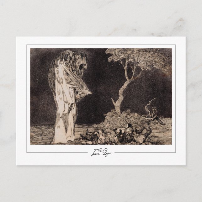 Francisco Goya #507 - vykort för konst (Framsida)