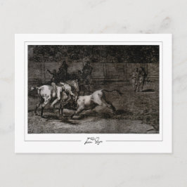 Francisco Goya #510 - Finkonstkort Vykort