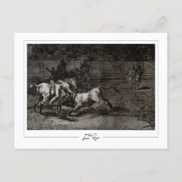 Francisco Goya #510 - vykort för konst