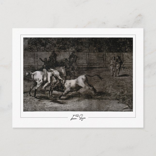 Francisco Goya #510 - vykort för konst (Framsida)