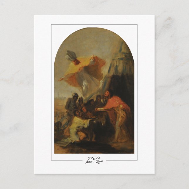 Francisco Goya #511 - Finkonstkort Vykort (Framsida)