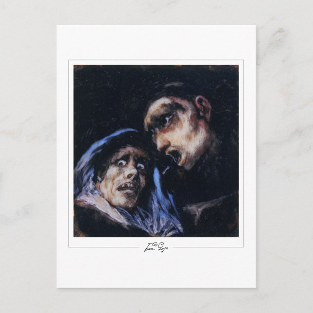 Francisco Goya #514 - vykort för konst (Framsida)