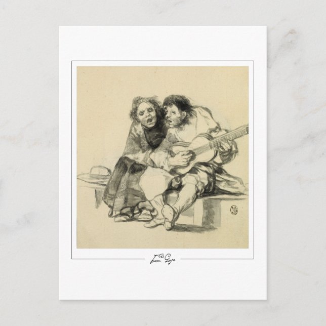 Francisco Goya #516 - Fint konstkort Vykort (Framsida)