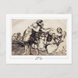 Francisco Goya #517 - Finkonstkort Vykort