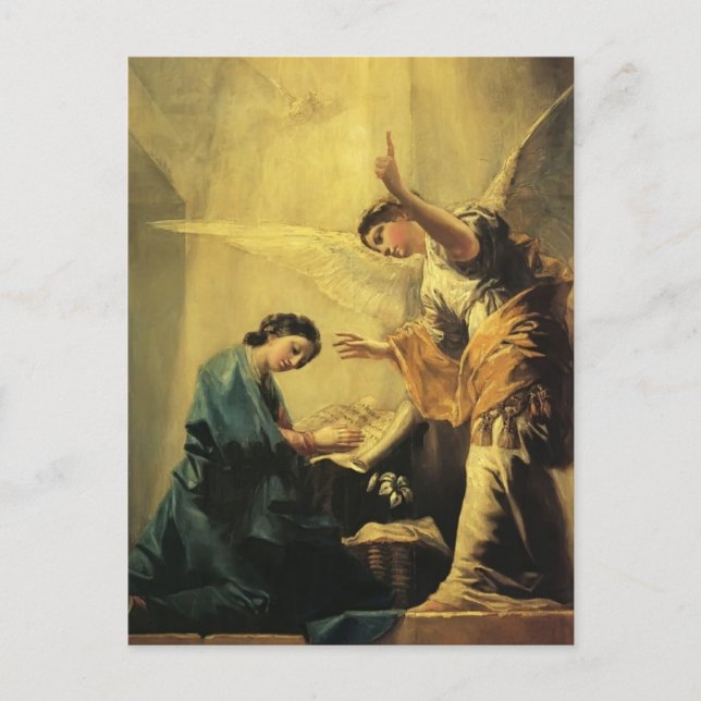 Francisco Goya- Annunciation Vykort (Framsida)