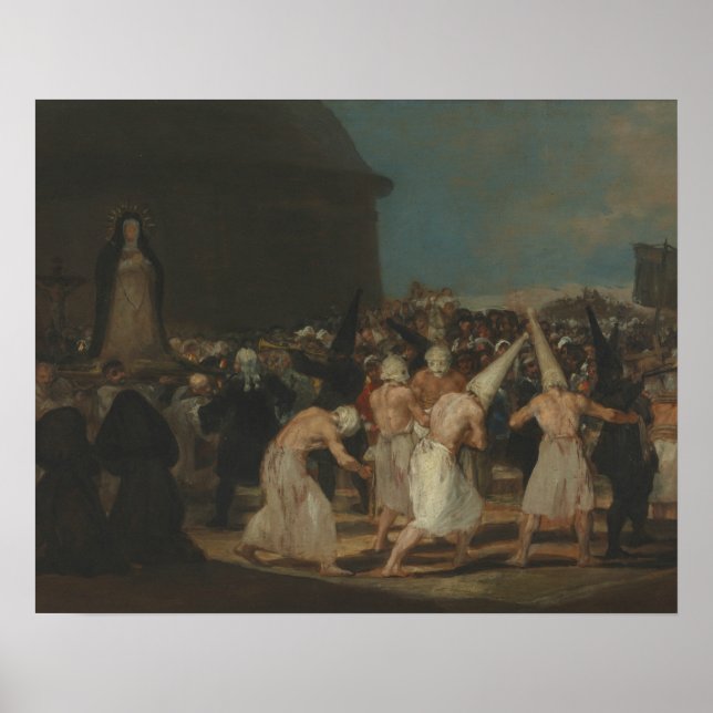 Francisco Goya - Flagellants Poster (Framsidan)